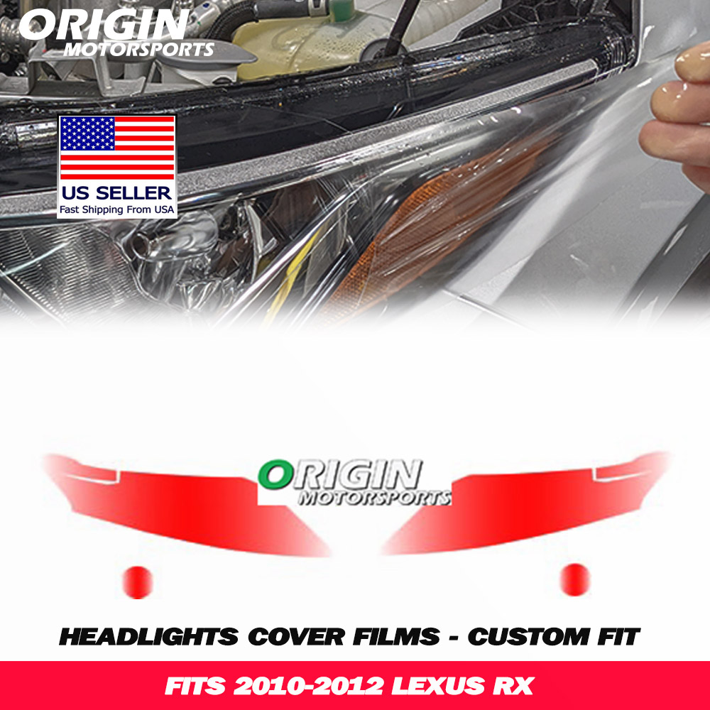 2010-2012 Lexus RX Precut Headlight PPF Clear Paint Protection Film Kit
