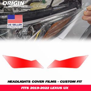 2019-2022 Lexus UX Precut Headlight PPF Clear Paint Protection Film Kit 2019-2022 Lexus UX Precut Headlight PPF Clear Paint Protection Film Kit