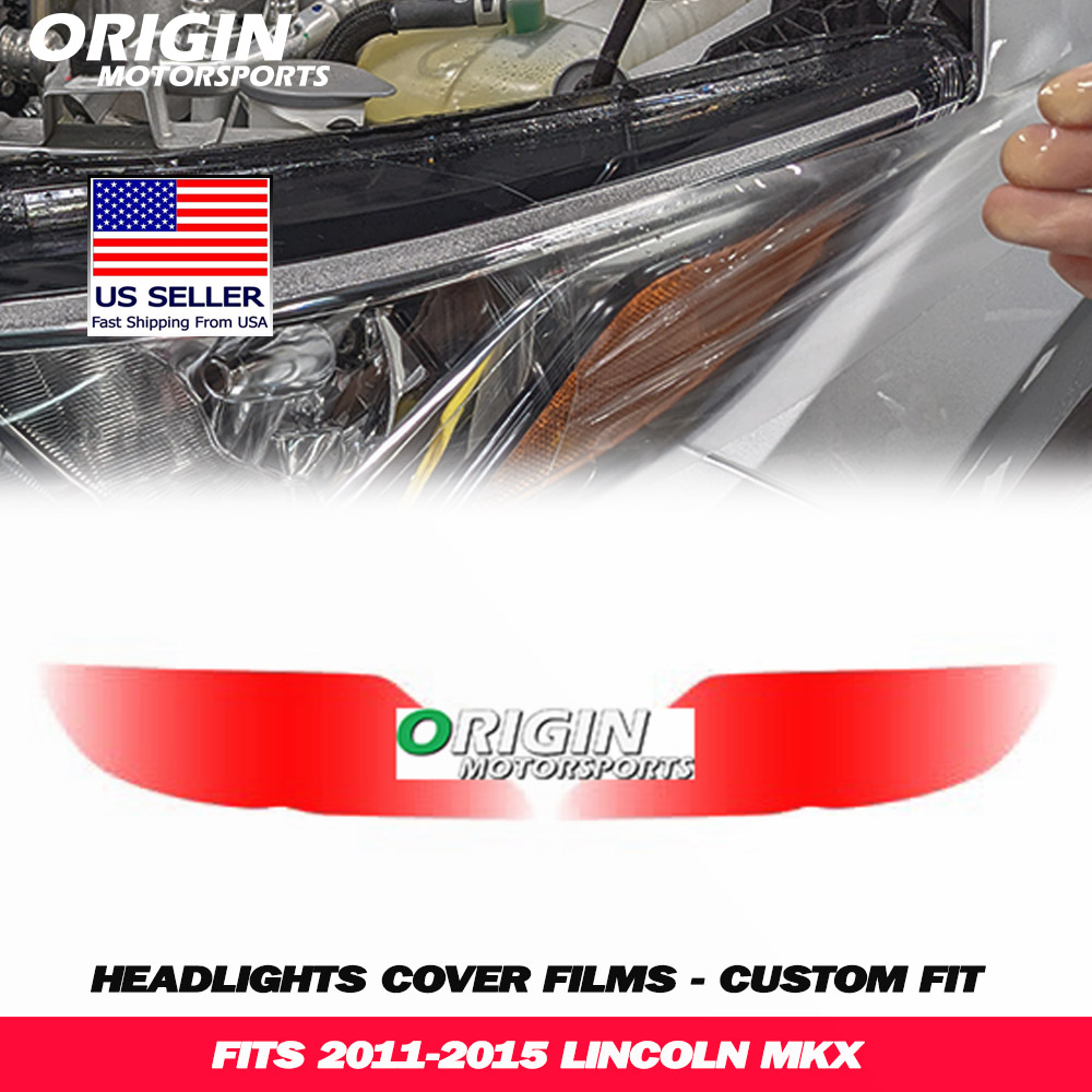 2011-2015 Lincoln MKX Precut Headlight PPF Clear Paint Protection Film Kit 2011-2015 Lincoln MKX Precut Headlight PPF Clear Paint Protection Film Kit
