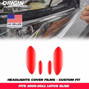 2005-2011 Lotus ELISE Precut Headlight PPF Clear Paint Protection Film Kit 2005-2011 Lotus ELISE Precut Headlight PPF Clear Paint Protection Film Kit