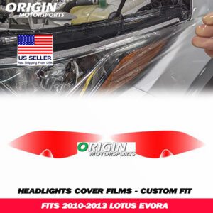 2010-2013 Lotus EVORA Precut Headlight PPF Clear Paint Protection Film Kit