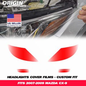 2007-2009 Mazda CX-9 Precut Headlight PPF Clear Paint Protection Film Kit 2007-2009 Mazda CX-9 Precut Headlight PPF Clear Paint Protection Film Kit