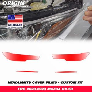 2023-2023 Mazda CX-50 Precut Headlight PPF Clear Paint Protection Film Kit 2023-2023 Mazda CX-50 Precut Headlight PPF Clear Paint Protection Film Kit