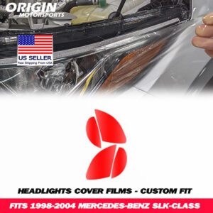 1998-2004 Mercedes-Benz SLK-CLASS Precut Headlight PPF Clear Paint Protection Film Kit 1998-2004 Mercedes-Benz SLK-CLASS Precut Headlight PPF Clear Paint Protection Film Kit
