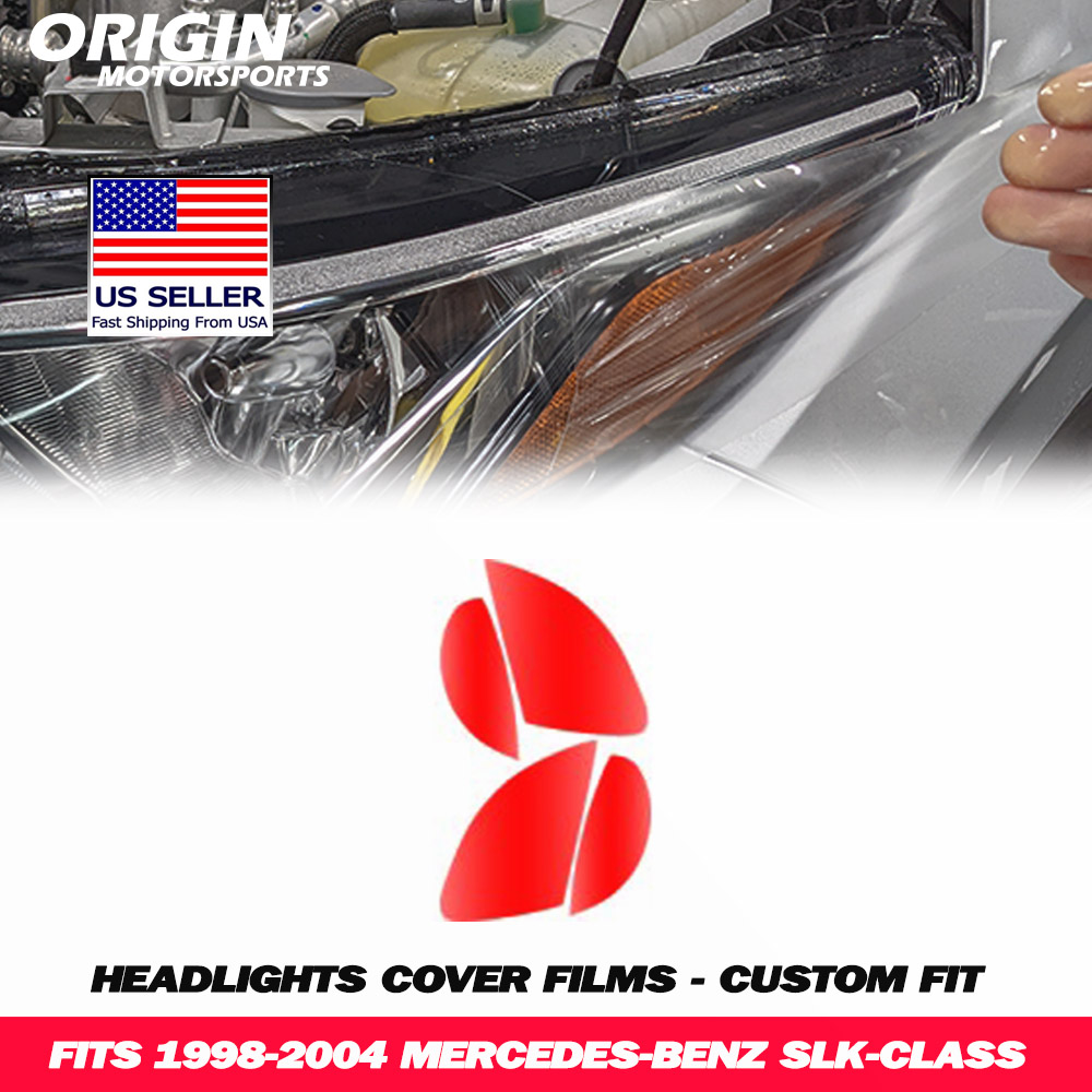 1998-2004 Mercedes-Benz SLK-CLASS Precut Headlight PPF Clear Paint Protection Film Kit