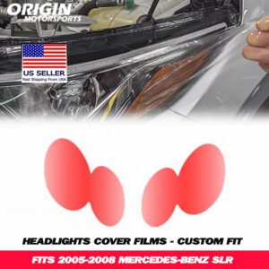 2005-2008 Mercedes-Benz SLR Precut Headlight PPF Clear Paint Protection Film Kit 2005-2008 Mercedes-Benz SLR Precut Headlight PPF Clear Paint Protection Film Kit