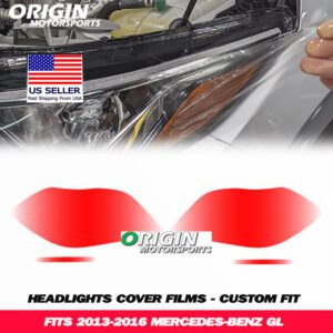 2013-2016 Mercedes-Benz GL Precut Headlight PPF Clear Paint Protection Film Kit 2013-2016 Mercedes-Benz GL Precut Headlight PPF Clear Paint Protection Film Kit