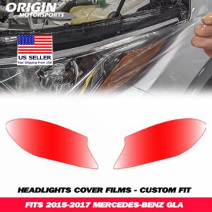 2015-2017 Mercedes-Benz GLA Precut Headlight PPF Clear Paint Protection Film Kit 2015-2017 Mercedes-Benz GLA Precut Headlight PPF Clear Paint Protection Film Kit