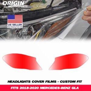 2018-2020 Mercedes-Benz GLA Precut Headlight PPF Clear Paint Protection Film Kit