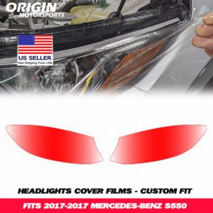 2017-2017 Mercedes-Benz S550 Precut Headlight PPF Clear Paint Protection Film Kit 2017-2017 Mercedes-Benz S550 Precut Headlight PPF Clear Paint Protection Film Kit
