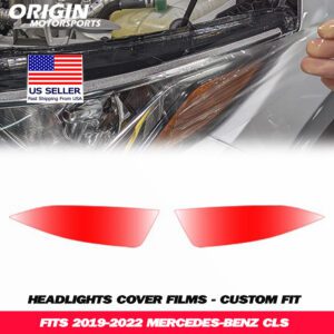 2019-2022 Mercedes-Benz CLS Precut Headlight PPF Clear Paint Protection Film Kit 2019-2022 Mercedes-Benz CLS Precut Headlight PPF Clear Paint Protection Film Kit