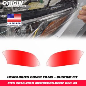 2016-2019 Mercedes-Benz GLC 43 Precut Headlight PPF Clear Paint Protection Film Kit 2016-2019 Mercedes-Benz GLC 43 Precut Headlight PPF Clear Paint Protection Film Kit