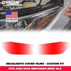 2020-2022 Mercedes-Benz GLS Precut Headlight PPF Clear Paint Protection Film Kit 2020-2022 Mercedes-Benz GLS Precut Headlight PPF Clear Paint Protection Film Kit