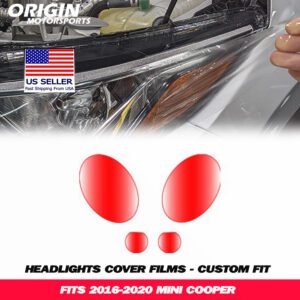 2016-2020 Mini COOPER Precut Headlight PPF Clear Paint Protection Film Kit 2016-2020 Mini COOPER Precut Headlight PPF Clear Paint Protection Film Kit