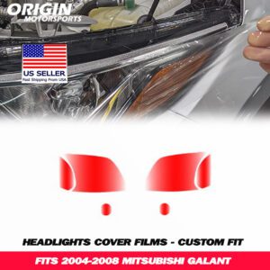 2004-2008 Mitsubishi GALANT Precut Headlight PPF Clear Paint Protection Film Kit 2004-2008 Mitsubishi GALANT Precut Headlight PPF Clear Paint Protection Film Kit