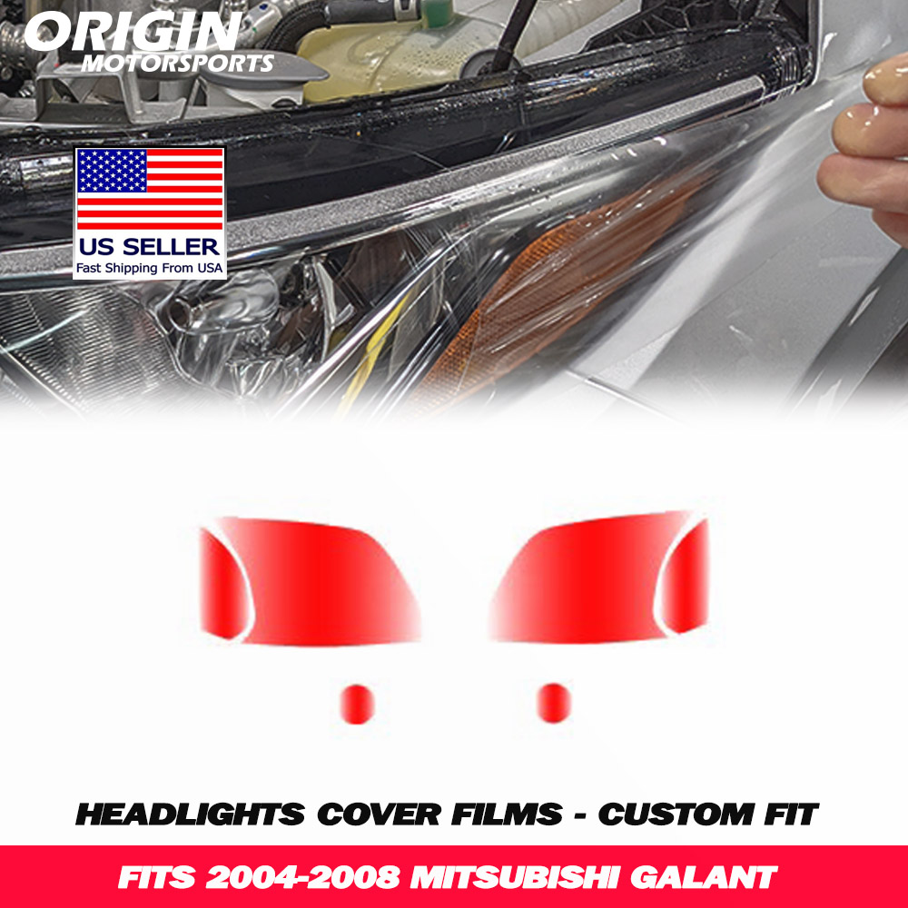 2004-2008 Mitsubishi GALANT Precut Headlight PPF Clear Paint Protection Film Kit