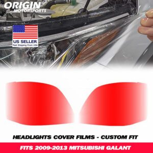 2009-2013 Mitsubishi GALANT Precut Headlight PPF Clear Paint Protection Film Kit 2009-2013 Mitsubishi GALANT Precut Headlight PPF Clear Paint Protection Film Kit