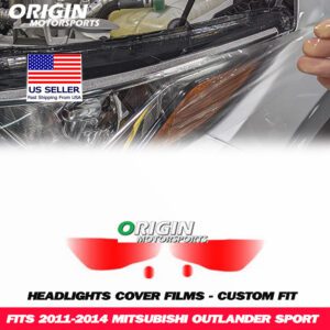 2011-2014 Mitsubishi OUTLANDER SPORT Precut Headlight PPF Clear Paint Protection Film Kit 2011-2014 Mitsubishi OUTLANDER SPORT Precut Headlight PPF Clear Paint Protection Film Kit