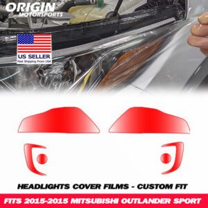 2015-2015 Mitsubishi OUTLANDER SPORT Precut Headlight PPF Clear Paint Protection Film Kit 2015-2015 Mitsubishi OUTLANDER SPORT Precut Headlight PPF Clear Paint Protection Film Kit