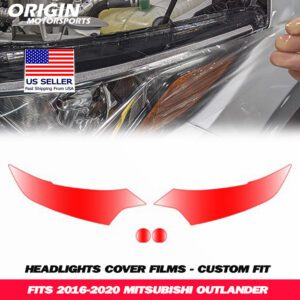 2016-2020 Mitsubishi OUTLANDER Precut Headlight PPF Clear Paint Protection Film Kit 2016-2020 Mitsubishi OUTLANDER Precut Headlight PPF Clear Paint Protection Film Kit