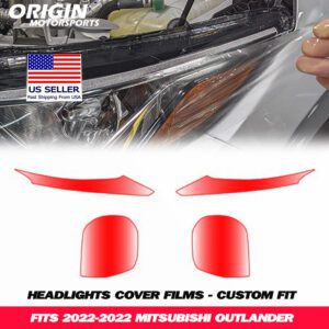2022-2022 Mitsubishi OUTLANDER Precut Headlight PPF Clear Paint Protection Film Kit 2022-2022 Mitsubishi OUTLANDER Precut Headlight PPF Clear Paint Protection Film Kit