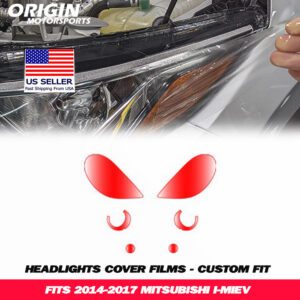 2014-2017 Mitsubishi I-MIEV Precut Headlight PPF Clear Paint Protection Film Kit 2014-2017 Mitsubishi I-MIEV Precut Headlight PPF Clear Paint Protection Film Kit