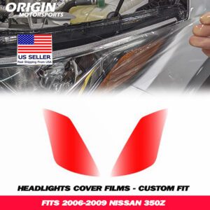 2006-2009 Nissan 350Z Precut Headlight PPF Clear Paint Protection Film Kit 2006-2009 Nissan 350Z Precut Headlight PPF Clear Paint Protection Film Kit