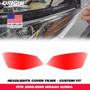 2005-2006 Nissan ALTIMA Precut Headlight PPF Clear Paint Protection Film Kit