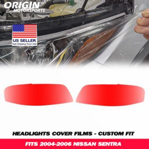 2004-2006 Nissan SENTRA Precut Headlight PPF Clear Paint Protection Film Kit 2004-2006 Nissan SENTRA Precut Headlight PPF Clear Paint Protection Film Kit