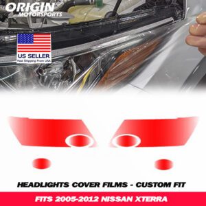 2005-2012 Nissan XTERRA Precut Headlight PPF Clear Paint Protection Film Kit 2005-2012 Nissan XTERRA Precut Headlight PPF Clear Paint Protection Film Kit