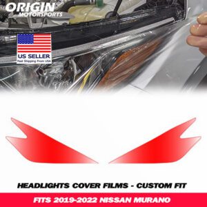 2019-2022 Nissan MURANO Precut Headlight PPF Clear Paint Protection Film Kit 2019-2022 Nissan MURANO Precut Headlight PPF Clear Paint Protection Film Kit