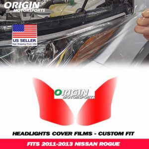 2011-2013 Nissan ROGUE Precut Headlight PPF Clear Paint Protection Film Kit