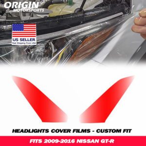 2009-2016 Nissan GT-R Precut Headlight PPF Clear Paint Protection Film Kit 2009-2016 Nissan GT-R Precut Headlight PPF Clear Paint Protection Film Kit
