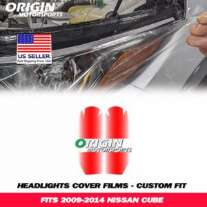 2009-2014 Nissan CUBE Precut Headlight PPF Clear Paint Protection Film Kit 2009-2014 Nissan CUBE Precut Headlight PPF Clear Paint Protection Film Kit