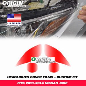 2011-2014 Nissan JUKE Precut Headlight PPF Clear Paint Protection Film Kit 2011-2014 Nissan JUKE Precut Headlight PPF Clear Paint Protection Film Kit