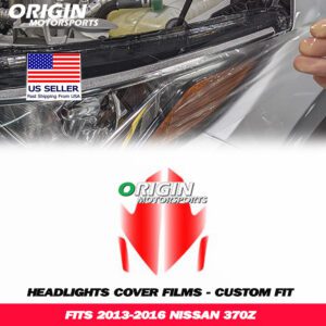 2013-2016 Nissan 370Z Precut Headlight PPF Clear Paint Protection Film Kit 2013-2016 Nissan 370Z Precut Headlight PPF Clear Paint Protection Film Kit