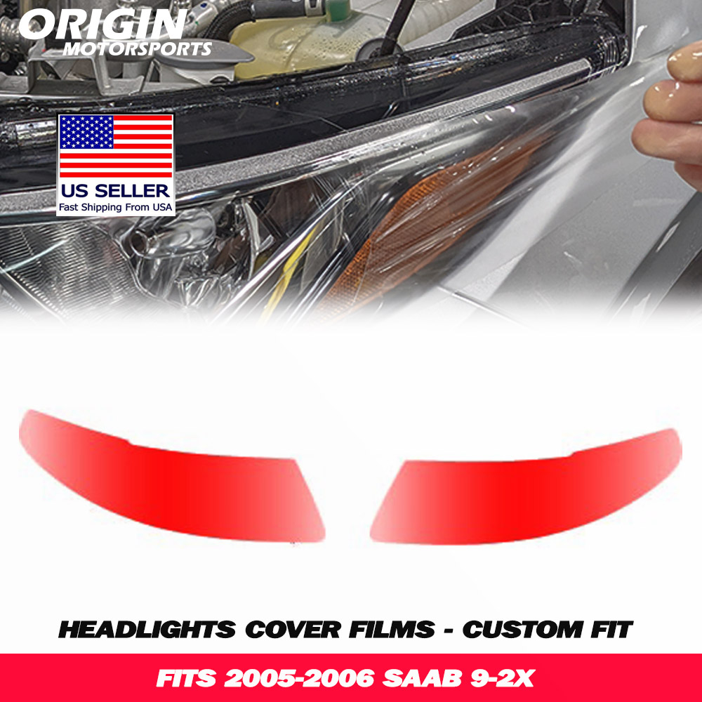 2005-2006 Saab 9-2X Precut Headlight PPF Clear Paint Protection Film Kit 2005-2006 Saab 9-2X Precut Headlight PPF Clear Paint Protection Film Kit