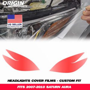 2007-2010 Saturn AURA Precut Headlight PPF Clear Paint Protection Film Kit