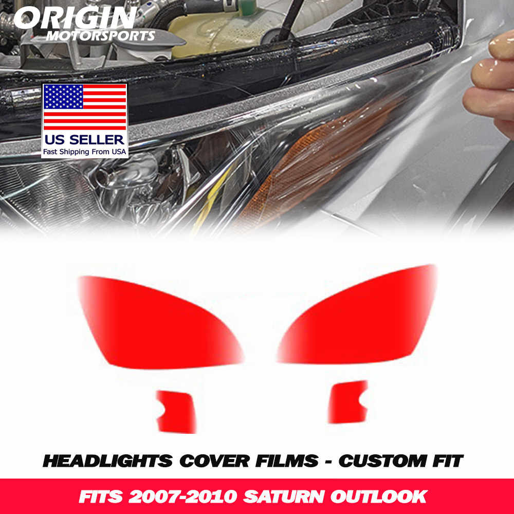 2007-2010 Saturn OUTLOOK Precut Headlight PPF Clear Paint Protection Film Kit 2007-2010 Saturn OUTLOOK Precut Headlight PPF Clear Paint Protection Film Kit