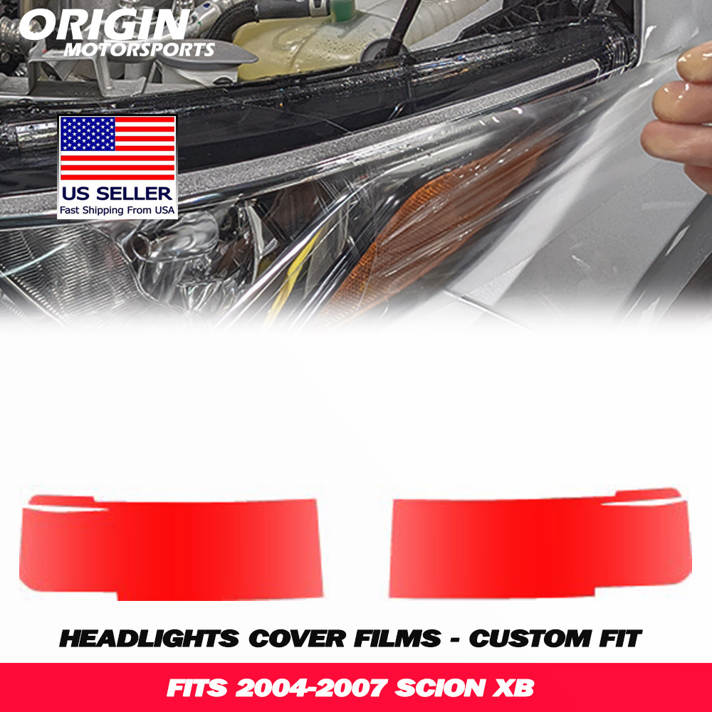 2004-2007 Scion XB Precut Headlight PPF Clear Paint Protection Film Kit 2004-2007 Scion XB Precut Headlight PPF Clear Paint Protection Film Kit