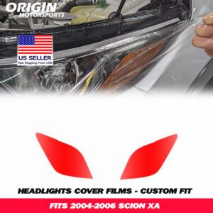 2004-2006 Scion XA Precut Headlight PPF Clear Paint Protection Film Kit 2004-2006 Scion XA Precut Headlight PPF Clear Paint Protection Film Kit
