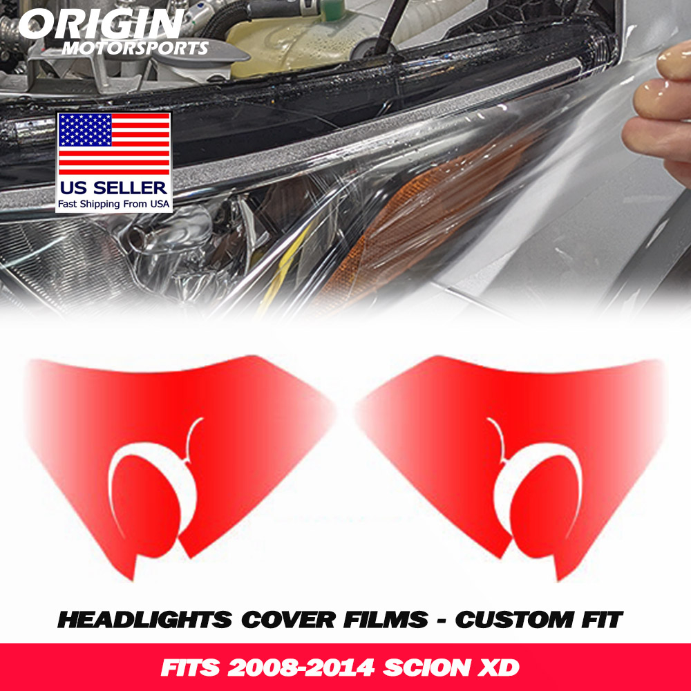 2008-2014 Scion XD Precut Headlight PPF Clear Paint Protection Film Kit 2008-2014 Scion XD Precut Headlight PPF Clear Paint Protection Film Kit