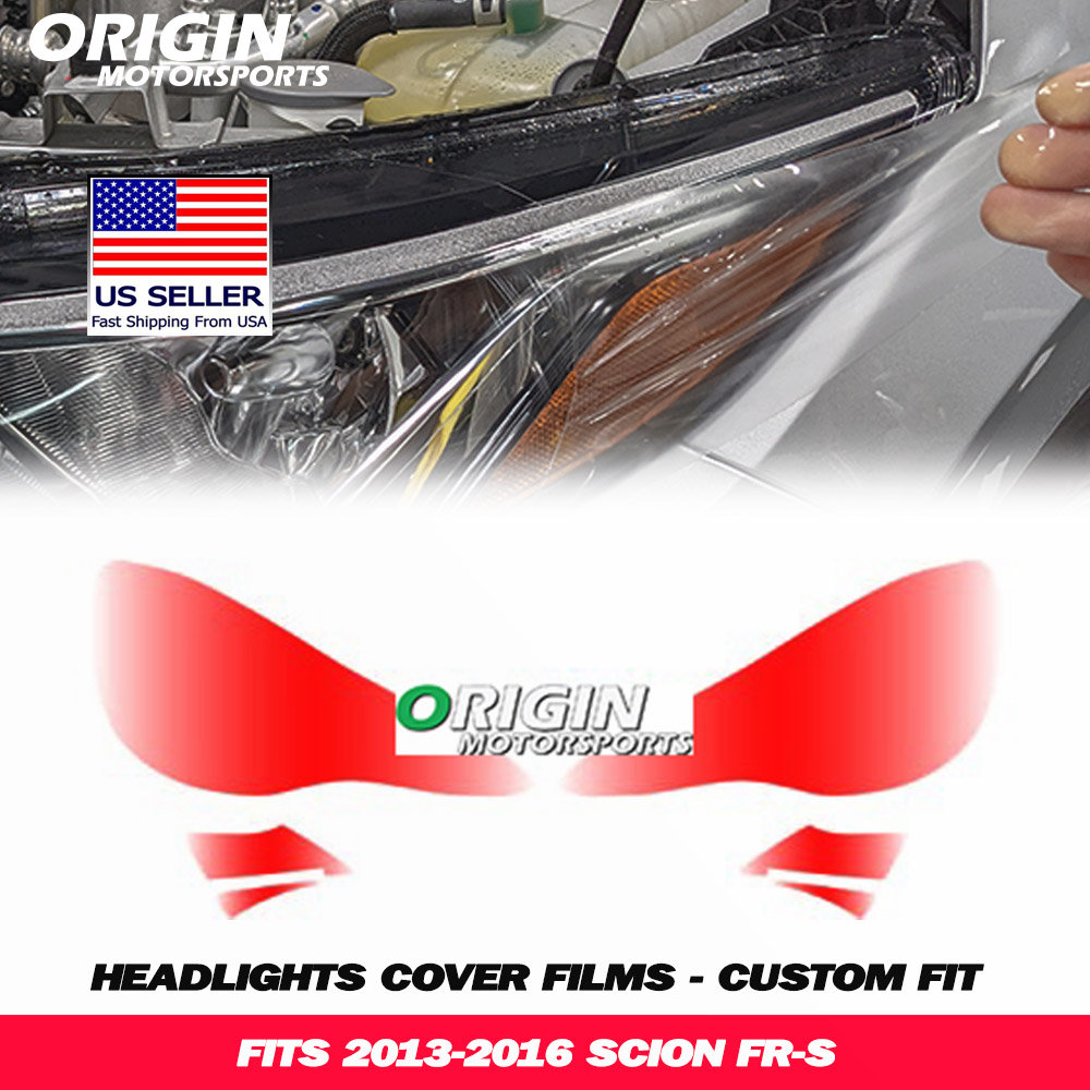 2013-2016 Scion FR-S Precut Headlight PPF Clear Paint Protection Film Kit 2013-2016 Scion FR-S Precut Headlight PPF Clear Paint Protection Film Kit