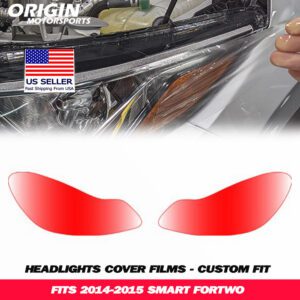 2014-2015 Smart FORTWO Precut Headlight PPF Clear Paint Protection Film Kit 2014-2015 Smart FORTWO Precut Headlight PPF Clear Paint Protection Film Kit