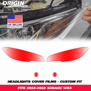 2015-2019 Subaru WRX Precut Headlight PPF Clear Paint Protection Film Kit 2015-2019 Subaru WRX Precut Headlight PPF Clear Paint Protection Film Kit