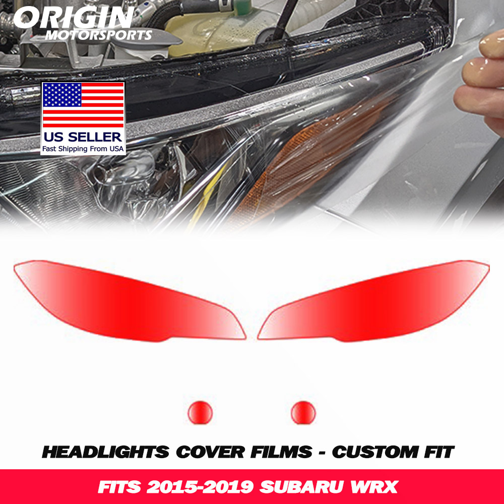 2015-2019 Subaru WRX Precut Headlight PPF Clear Paint Protection Film Kit