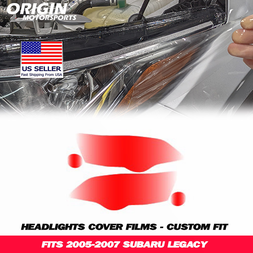 2005-2007 Subaru LEGACY Precut Headlight PPF Clear Paint Protection Film Kit
