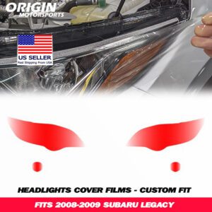 2008-2009 Subaru LEGACY Precut Headlight PPF Clear Paint Protection Film Kit 2008-2009 Subaru LEGACY Precut Headlight PPF Clear Paint Protection Film Kit