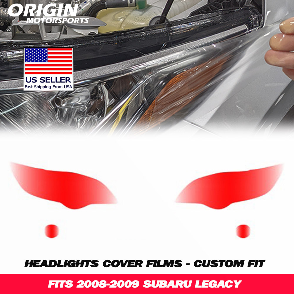 2008-2009 Subaru LEGACY Precut Headlight PPF Clear Paint Protection Film Kit 2008-2009 Subaru LEGACY Precut Headlight PPF Clear Paint Protection Film Kit