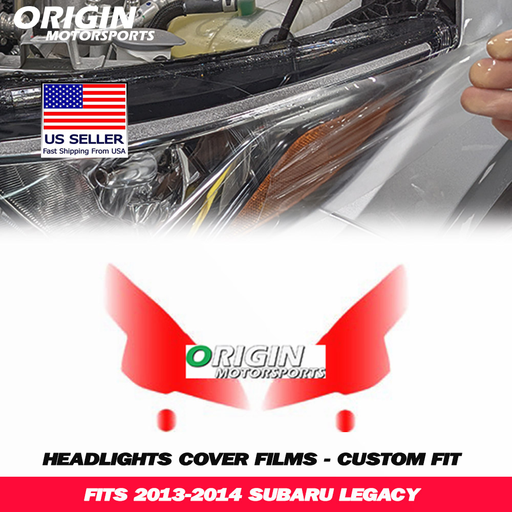 2013-2014 Subaru LEGACY Precut Headlight PPF Clear Paint Protection Film Kit 2013-2014 Subaru LEGACY Precut Headlight PPF Clear Paint Protection Film Kit